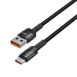 Cablu Date si Incarcare USB-A - USB-C Tech-Protect Ultraboost EVO 100W 0.5m Negru - imagine 3