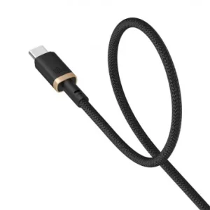 Cablu Date si Incarcare USB-C - USB-C Baseus Dura Series 100W 1m Auriu - imagine 2