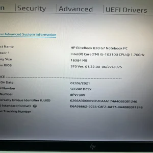 Laptop SH Hp EliteBook 830 G7 i5-10310U 16gb RAM 512gb SSD NVME Display Privacy - imagine 2