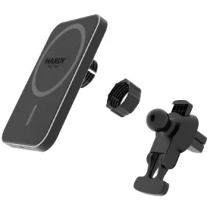 Incarcator Auto Wireless 3MK Hardy MagCharger 15W 1.67A Negru - imagine 6