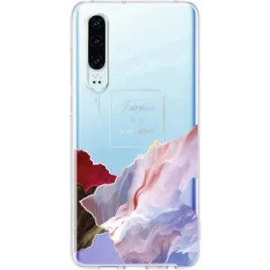 Husa pentru Huawei P30 Floating Fairyland Transparenta ORIGINALA - imagine 2