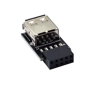 Adaptor 9 PIN la USB convertor placa de baza calculator USB 2.0 - imagine 1