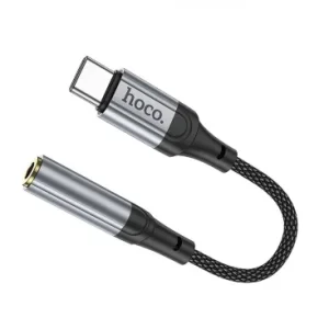 Adaptor Audio USB-C - 3.5mm HOCO LS36 0.12m Negru - imagine 4