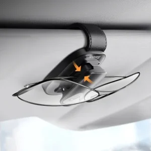 Suport Parasolar Baseus pentru Ochelari Negru auto - imagine 6