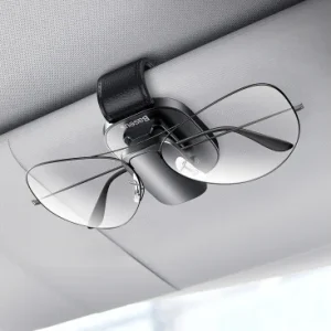 Suport Parasolar Baseus pentru Ochelari Negru auto - imagine 7