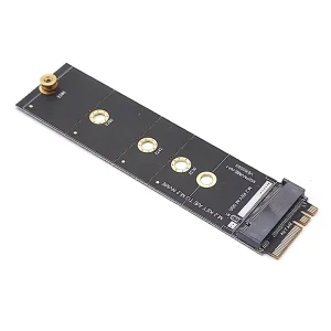 Adaptor M2 Key A-E la M2 NVME SSD convertor slot WIFI A-E la interfata M2 SSD NVME 2230-2280 - imagine 3