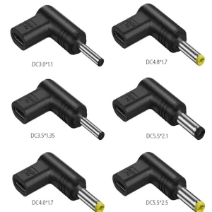 Set adaptoare mufe alimentare 15V DC 3.0x1.1 3.5x1.35 5.5x2.1 4.8x1.7 4.0x1.7 5.5x2.5 mm