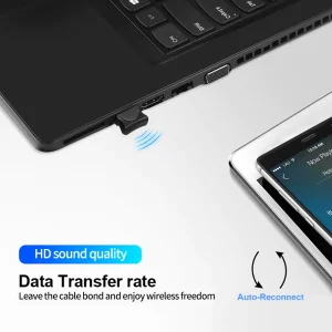 Adaptor USB Bluetooth 5.0 PC Audio Laptop - imagine 5