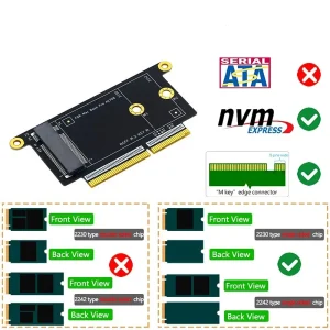 Adaptor SSD Macbook Pro Retina 13 A1708 2016 2017 ssd nvme M2 M key 2230 2242 - imagine 3