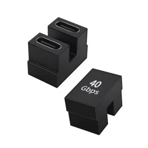Adaptor USB Type C mama USB type C mama 180 grade in forma de U