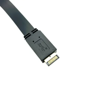 Adaptor PC USB 3.1 Type E la USB Type C mama 50cm panel High profile - imagine 3