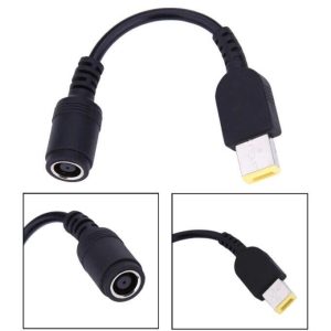 Adaptor alimentare Lenovo de la mufa rotunda la mufa dreptunghiulara - imagine 2