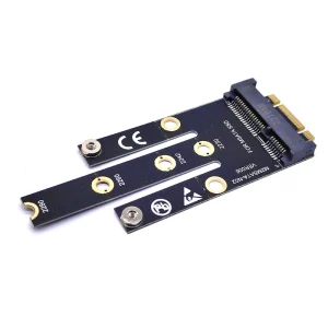 Adaptor NGFF M.2 B+M key la mSATA mini PCI-E SATA 3.0 SSD - imagine 2