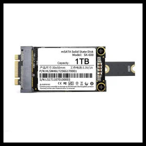 Adaptor NGFF M.2 B+M key la mSATA mini PCI-E SATA 3.0 SSD - imagine 3