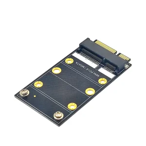 Adaptor SSD MSATA la Mini PCIE wifi card slot Mini PCI Express la SSD Msata - imagine 7