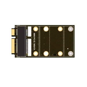 Adaptor SSD MSATA la Mini PCIE wifi card slot Mini PCI Express la SSD Msata - imagine 8