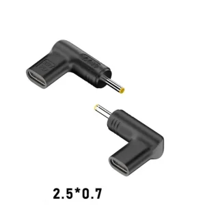 Adaptor alimentare mufa 2.5×0.7 mm USB Type C PD 100W max 18-20v - imagine 1
