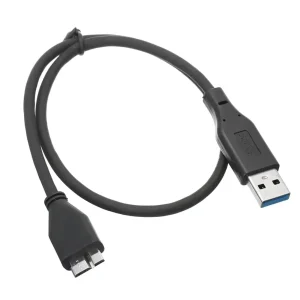Cablu USB 3.0 la USB Micro B 3.0 HDD/SSD extern 40cm - imagine 1
