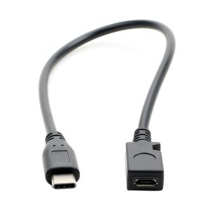 Adaptor cablu microUSB la Type C - imagine 4