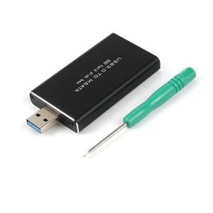 Adaptor MSATA la USB 5Gbps USB 3.0 SSD - imagine 2