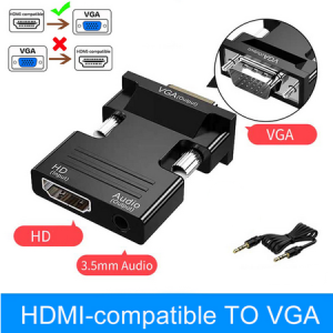 Adaptor HDMI la VGA cablul audio
