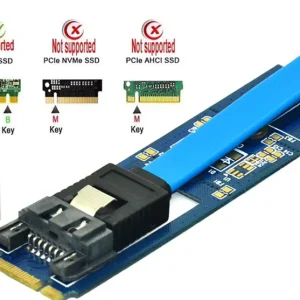Adaptor M2 SATA B-M Key NGFF la SATA SSD HDD 7pin - imagine 2