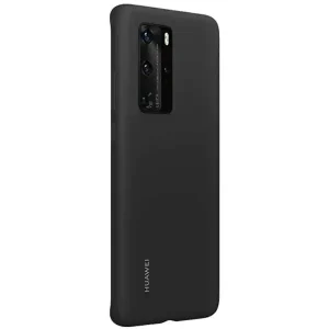 Husa telefon Huawei P40 PRO Silicon black - imagine 1
