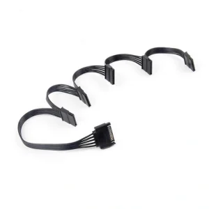 Adaptor cablu alimentare SATA 15 pin la 5 SATA 15 pin PC calculator
