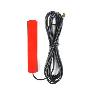Antena 433 Mhz 8dBi SMA Tata RG174 GSM 3m banda autoadeziva - imagine 1