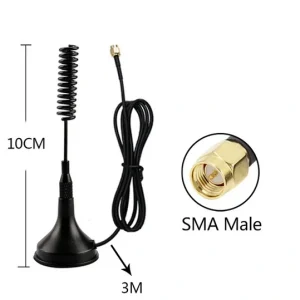 Antena 433Mhz 10CM 5dBI lora SMA Tata GSM - imagine 1