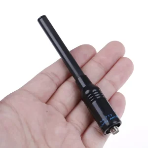 Antena SMA-F NA-773 BAOFENG UV-5R/82/B5/B6 888S UHF+VHF telescopica - imagine 3