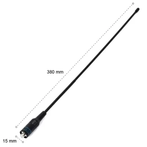 Antena SMA NA-771 VHF/UHF 144/430MHz Dual Band Flexible Antenna Baofeng UV-5R Walkie Talkie - imagine 1