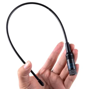 Antena SMA NA-771 VHF/UHF 144/430MHz Dual Band Flexible Antenna Baofeng UV-5R Walkie Talkie - imagine 2