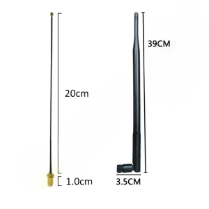 Antena 12dBI 2.4 Ghz router wireless diverse 36cm - imagine 2