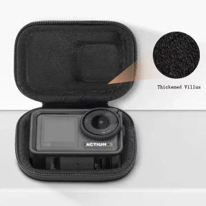 Cutie transport/protectie DJI Osmo Action 5 Pro 3 4 GoPro 13 12 11 10 Insta360 Ace Pro antisoc waterproof camera video - imagine 2