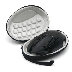 Cutie mouse Logitech G502 rezistenta la apa Shockproof EVA Hard Case G604 G602 700S G305 - imagine 3