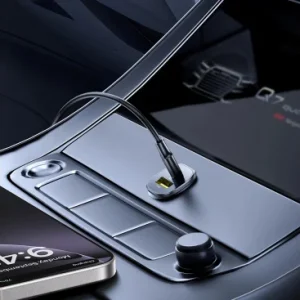 Incarcator Auto Baseus GoTrip 30W 3A 1 x USB-A - 1 x USB-C Negru - imagine 8