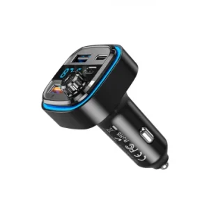 Modulator FM Bluetooth Blue Power 2 x USB-A - 1 x USB-C - imagine 3