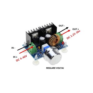 SURSA DC-DC Step Down Buck Converter XL4016E1 PWM Adjustabil 4-40V To 1.25-36V Step Down - imagine 2