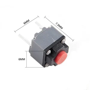 Buton Switch mouse silent 6x6x7.3 mute micro switch Kailh wireless mouse click - imagine 3