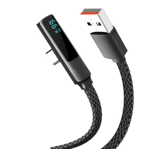 Cablu date incarcare cu display telefoane mobile tablete etc fast charging 66W