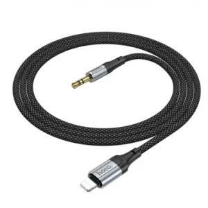 Cablu Audio Lightning - 3.5mm HOCO 1m Negru - imagine 3