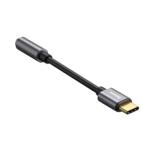 Adaptor Audio 3.5mm - USB-C Baseus Gri - imagine 3