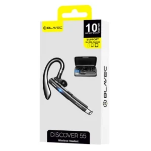 Handsfree Bluetooth Blavec Discover 55 MultiPoint A2DP Negru - imagine 5