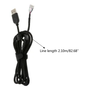 Cablu USB mouse Logitech G502 2.1m braided - imagine 2