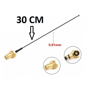 Cablu Antena IPEX U.FL IPEX-4 MHF4 RF Wifi pigtail RP SMA Mama la IPEX4 Mama - imagine 1