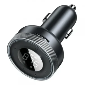 Modulator FM Bluetooth Baseus Enjoy Mp3 Player 2 x USB - imagine 2