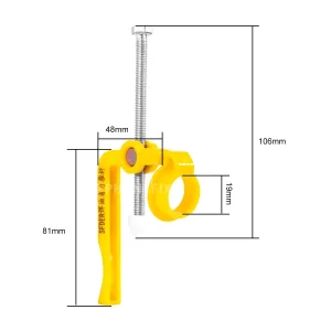 Dispenser cu maner seringa pasta lipit flux lipici varfuri seringa - imagine 2