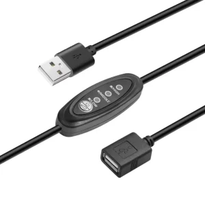 Cablu USB pentru lampa USB ventilator USB cu 3 trepte de reglaj - imagine 3