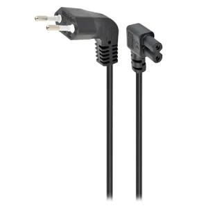 CABLU ALIMENTARE 90 GRADE 1M GEMBIRD MUFA TIP CASETOFON